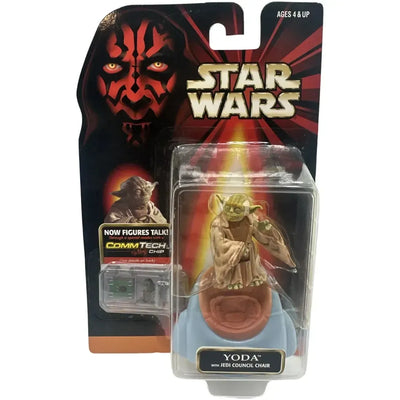 Star Wars: Episode I [The Phantom Menace] - Yoda with Jedi Council Chair Action Figure (2