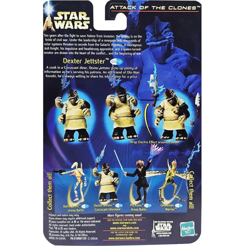 Star Wars: Episode II [Attack of the Clones] - Coruscant Informant Dexter Jettster Action Figure (3.75