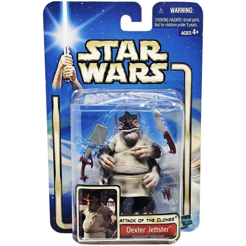 Star Wars: Episode II [Attack of the Clones] - Coruscant Informant Dexter Jettster Action Figure (3.75