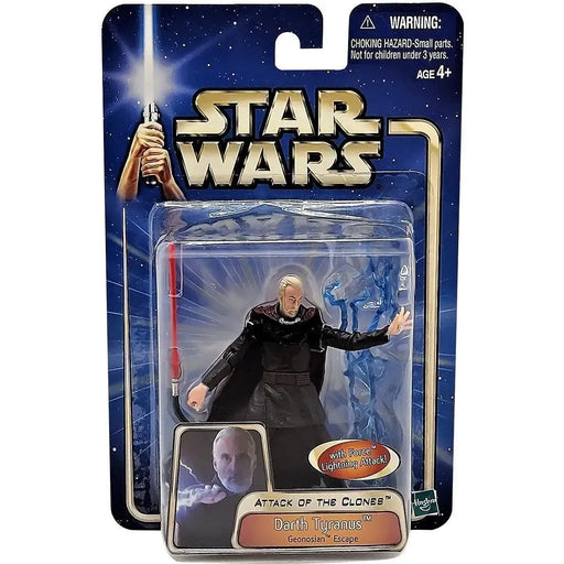 Star Wars: Episode II [Attack of the Clones] - Geonosian Escape Darth Tyranus Action Figure (3.75") - Hasbro - Collection 1, #03 (2002)