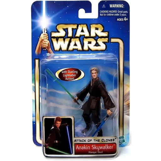 Star Wars: Episode II [Attack of the Clones] - Hangar Duel Anakin Skywalker Action Figure (3.75") - Hasbro - Collection 1, #22 (2002)