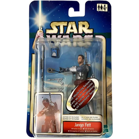 Star Wars: Episode II [Attack of the Clones] - Kamino Escape Jango Fett Action Figure (3.75