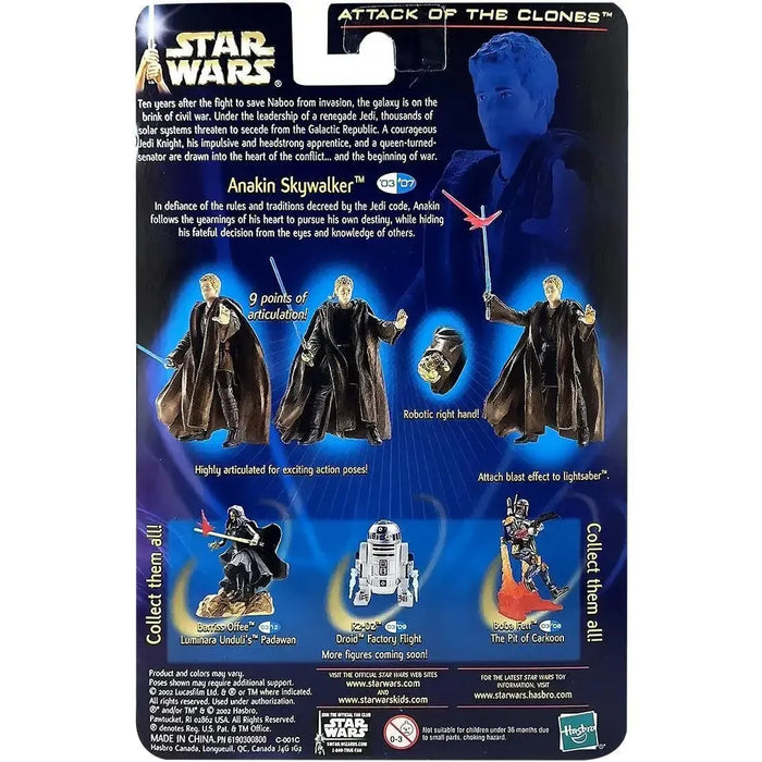 Star Wars: Episode II [Attack of the Clones] - Secret Ceremony Anakin Skywalker Action Figure (3.75") - Hasbro - Collection 1, #07 (2002)