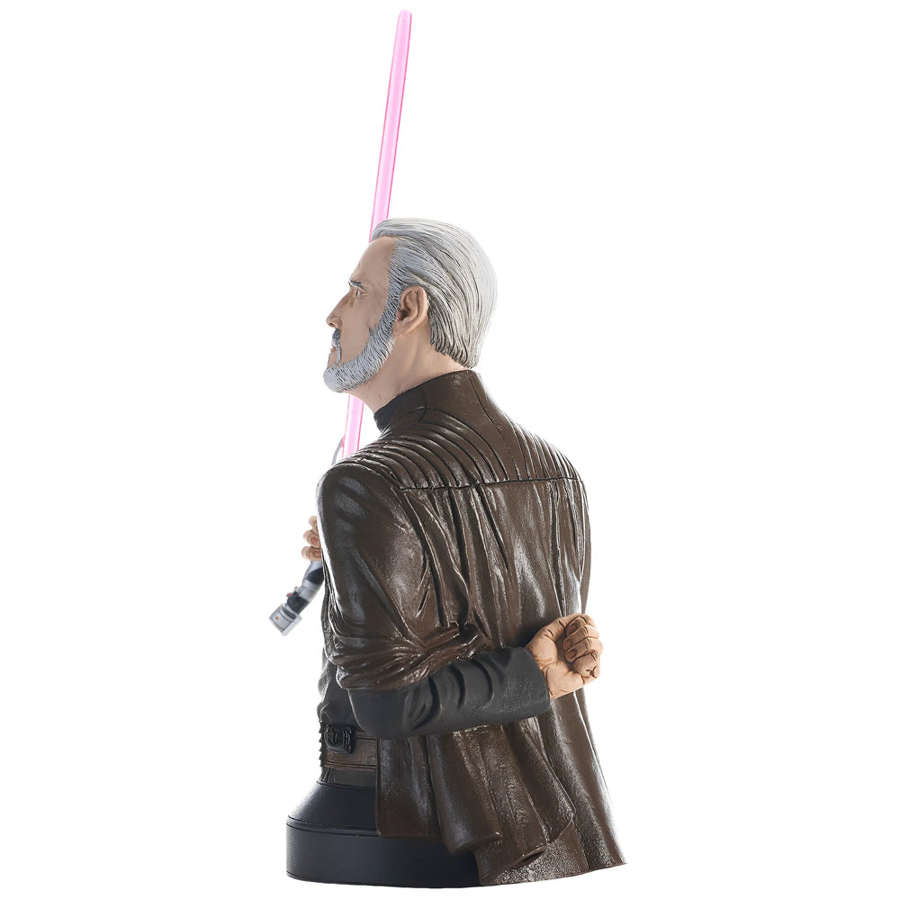 Star Wars: Episode III [Revenge of the Sith] - Count Dooku Mini-Bust Statue (1:6 Scale) - Gentle Giant Ltd.