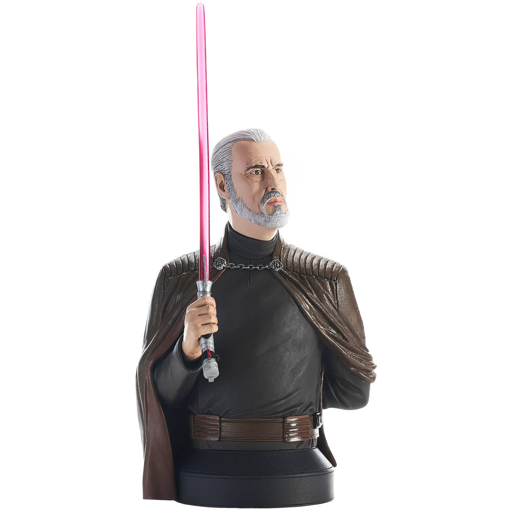 Star Wars: Episode III [Revenge of the Sith] - Count Dooku Mini-Bust Statue (1:6 Scale) - Gentle Giant Ltd.