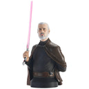 Star Wars: Episode III [Revenge of the Sith] - Count Dooku Mini-Bust Statue (1:6 Scale) - Gentle Giant Ltd.