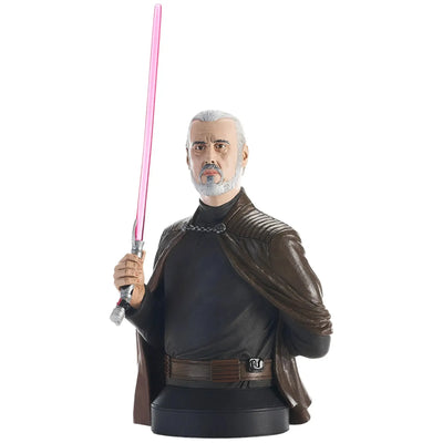 Star Wars: Episode III [Revenge of the Sith] - Count Dooku Mini-Bust Statue Figure (1:6 Scale, Limited Edition: 1 of 2,000) - Gentle Giant Ltd.