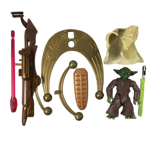 Star Wars: Episode III [Revenge of the Sith] - Yoda with Firing Cannon Action Figure (2") - Hasbro