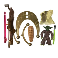 Star Wars: Episode III [Revenge of the Sith] - Yoda with Firing Cannon Action Figure (2") - Hasbro