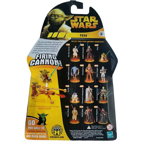 Star Wars: Episode III [Revenge of the Sith] - Yoda with Firing Cannon Action Figure (2