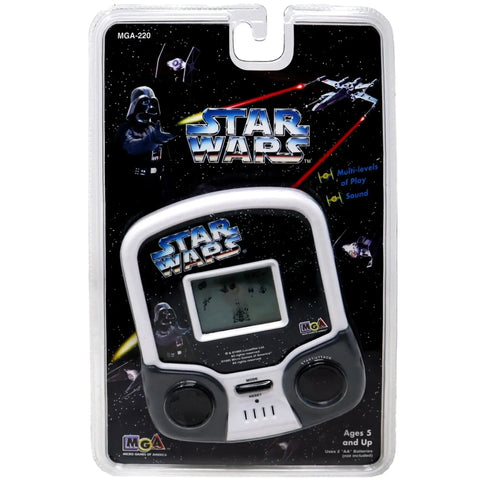 Star Wars: Episode V [The Empire Strikes Back] -  Electronic LCD Handheld Game with Multi-Level Play & Sound (MGA-222) - MGA - (1995)