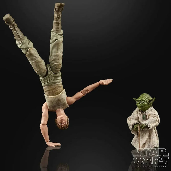 Star Wars: Episode V [The Empire Strikes Back] - Jedi Training Luke Skywalker & Yoda Action Figure Set - Hasbro - The Black Series, Star Wars: The Empire Strikes Back 40th Anniversary Edition