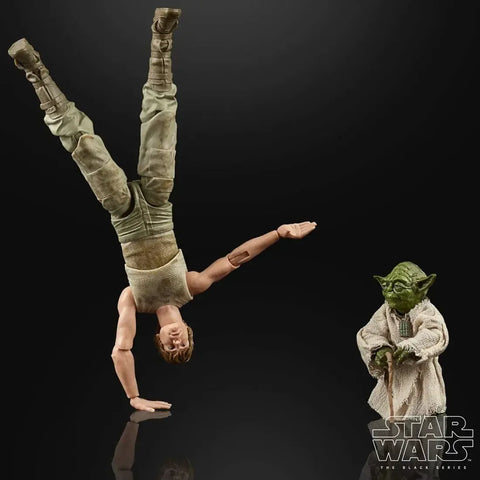 Star Wars: Episode V [The Empire Strikes Back] - Jedi Training Luke Skywalker & Yoda Action Figure Set - Hasbro - The Black Series, Star Wars: The Empire Strikes Back 40th Anniversary Edition