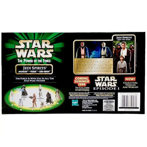Star Wars: Episode VI [Return of the Jedi] - Jedi Spirits Anakin, Yoda & Obi-Wan Figure Set (3.75