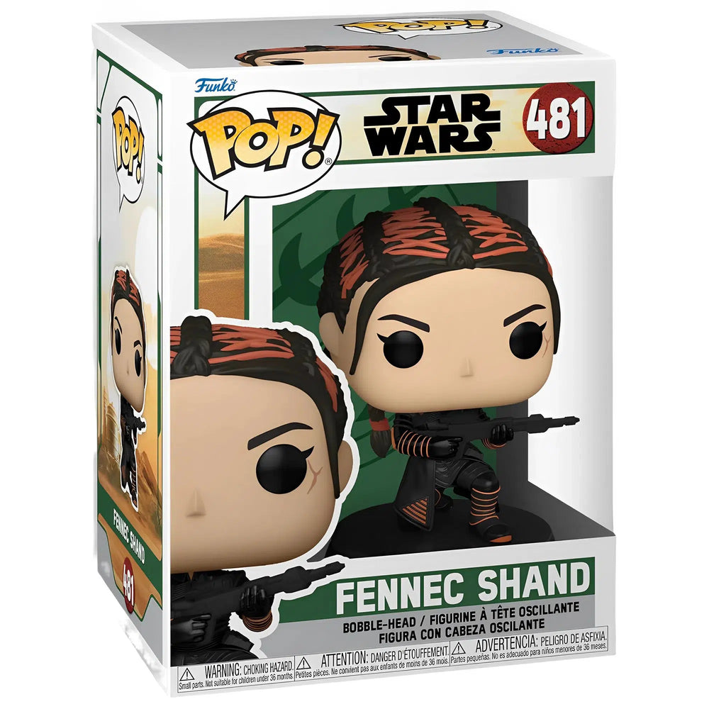 Star Wars - Fennec Shand Bobble-Head Figure (#481) - Funko - Pop! Series