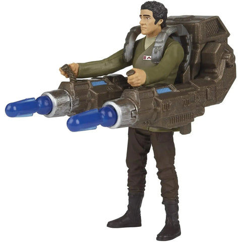 Star Wars - First Order Snowtrooper Officer & Poe Dameron 2-Pack Action Figure Set (3.75