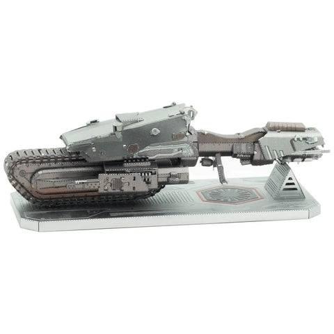 Star Wars - First Order Treadspeeder Figure Model Kit (Steel, Challenging Difficulty) - Fascinations - Metal Earth Series - Image 4