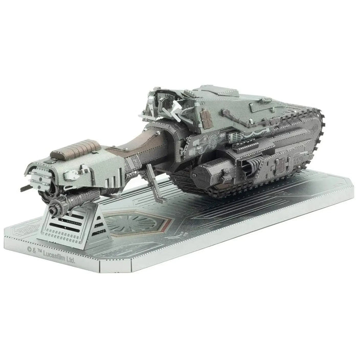 Star Wars - First Order Treadspeeder Figure Model Kit (Steel, Challenging Difficulty) - Fascinations - Metal Earth Series