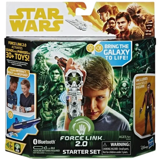 Star Wars - Force Link 2.0 Starter Set & Han Solo Action Figure (3.75") - Hasbro - Force Link 2.0 Series