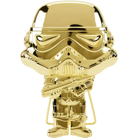 Star Wars - Golden Stormtrooper Pin Badge (Enamel) - Funko - Pop! Pin Series (51)