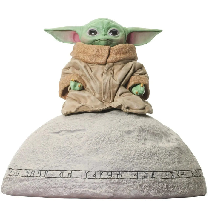 Star Wars - Grogu on Seeing Stone Statue Figure (1:2 Scale, Limited Edition: 1 of 1,000) - Diamond Select Toys [Gentle Giant Ltd.] - Milestones Series - (2021)