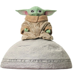Star Wars - Grogu on Seeing Stone Statue Figure (1:2 Scale, Limited Edition: 1 of 1,000) - Diamond Select Toys [Gentle Giant Ltd.] - Milestones Series - (2021)