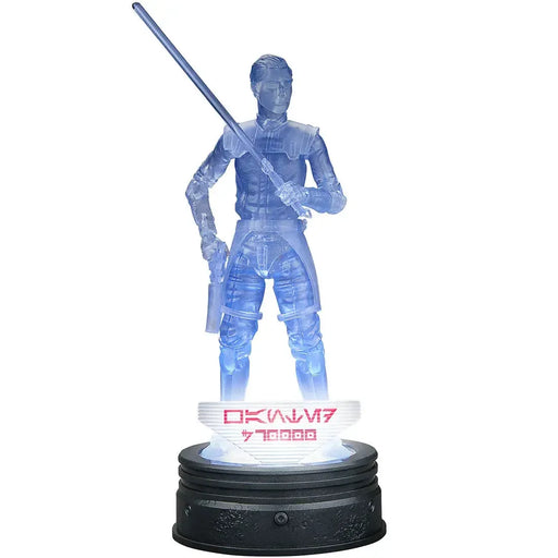 Star Wars - Hologram Ezra Bridger Action Figure with Light-up Base (6") - Hasbro - The Black Series, Holocomm Collection