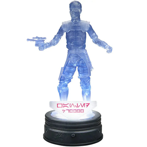 Star Wars - Hologram Ezra Bridger Action Figure with Light-up Base (6