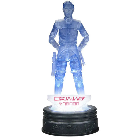 Star Wars - Hologram Ezra Bridger Action Figure with Light-up Base (6
