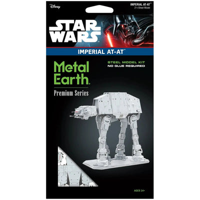 Star Wars - Imperial AT-AT 3D Model Kit (Steel, Moderate Difficulty) - Fascinations - Metal Earth Premium Series - (2022)