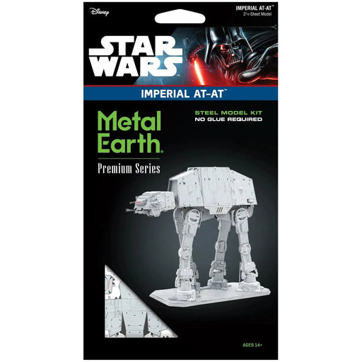 Star Wars - Imperial AT-AT 3D Model Kit (Steel, Moderate Difficulty) - Fascinations - Metal Earth Premium Series - (2022)