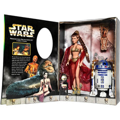 Star Wars - Jabba’s Prisoners Princess Leia Organa & R2-D2 Doll Figure Set (Limited Edition) - Hasbro - Princess Leia Collection (1998)