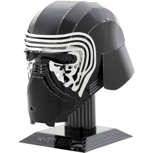Star Wars - Kylo Ren Helmet Figure Model Kit (Steel, Moderate Difficulty) - Fascinations - Metal Earth Series