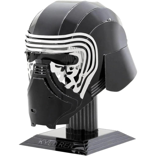 Star Wars - Kylo Ren Helmet Figure Model Kit (Steel, Moderate Difficulty) - Fascinations - Metal Earth Series