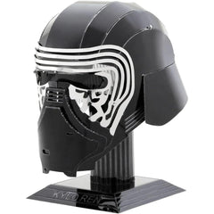 Star Wars - Kylo Ren Helmet Figure Model Kit (Steel, Moderate Difficulty) - Fascinations - Metal Earth Series