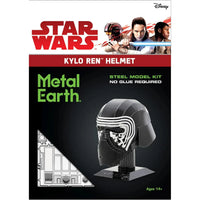 Star Wars - Kylo Ren Helmet Figure Model Kit (Steel, Moderate Difficulty) - F...- Image 1