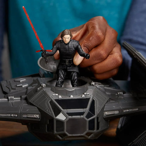Star Wars - Kylo Ren's Tie Silencer Ship with Kylo Ren Action Figure (3.75