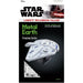 Star Wars - Lando's Millennium Falcon Spacecraft 3D Figure Model Kit (Steel, Hard Difficulty) - Fascinations - Metal Earth Premium Series - (2019)