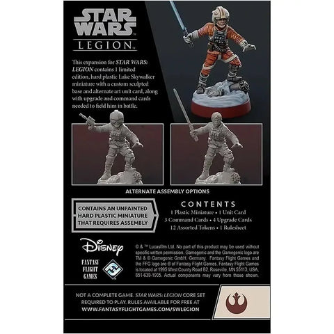 Star Wars Legion - Luke Skywalker Miniature Wargame Commander Expansion Pack (Limited Edition) - Fantasy Flight Games