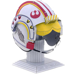 Star Wars - Luke Skywalker Helmet Figure Model Kit (Steel, Moderate Difficulty) - Fascinations - Metal Earth Series