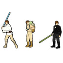 Star Wars - Luke Skywalker's Jedi Story Lapel Pin Badge Pack - Bioworld - Enamel Pin Series