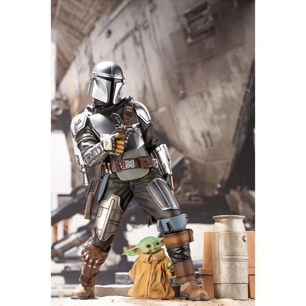 Star Wars - Mandalorian & The Child Statue - Kotobukiya - ArtFX