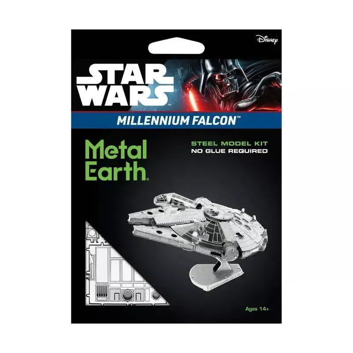 Star Wars - Millennium Falcon 3D Metal Model Kit - Fascinations - Metal Earth Series