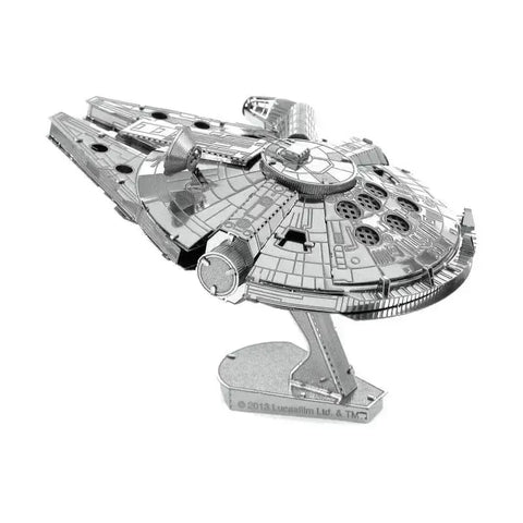Star Wars - Millennium Falcon 3D Metal Model Kit  - Fascinations - Metal Earth Series - Image 4