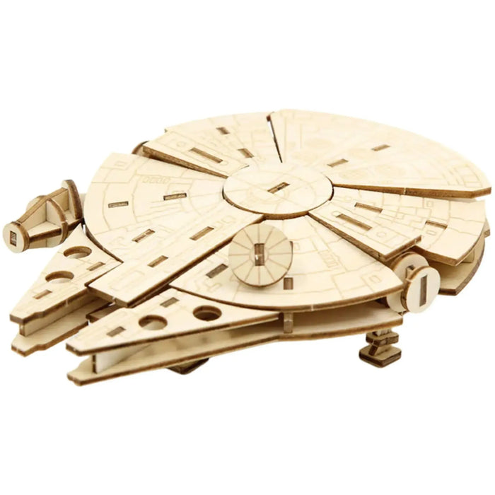 Star Wars - Millennium Falcon Book & 3D Model Kit (Wood) - Insights Editions - IncrediBuilds Series - (2022)