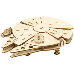 Star Wars - Millennium Falcon Book & 3D Model Kit (Wood) - Insights Editions - IncrediBuilds Series - (2022)