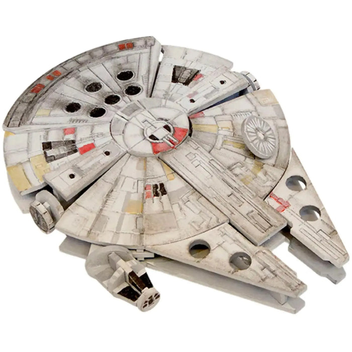 Star Wars - Millennium Falcon Book & 3D Model Kit (Wood) - Insights Editions - IncrediBuilds Series - (2022)