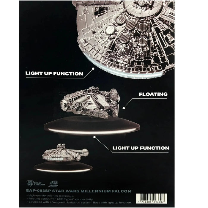 Star Wars - Millennium Falcon Egg Attack Floating Figure (Limited Edition) - Beast Kingdom - EAA-003SP Series