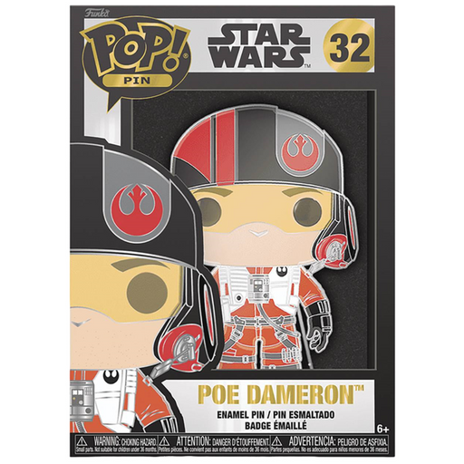 Star Wars - Poe Dameron Pin Badge (Enamel) - Funko - Pop! Pin Series (32)