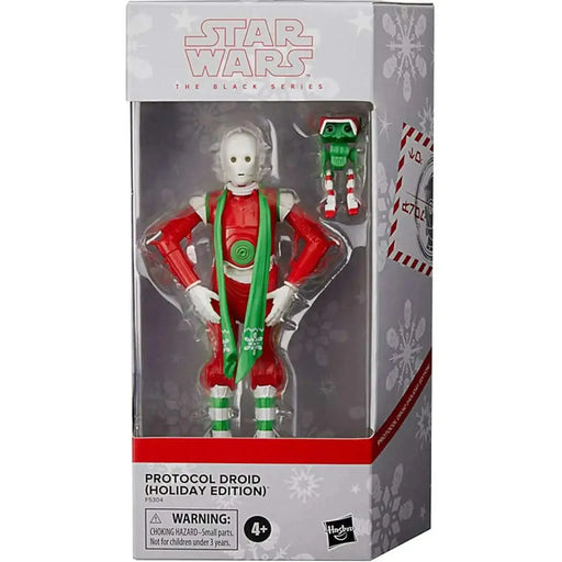 Star Wars - Protocol Droid (Holiday Edition) Action Figure (6") - Hasbro - The Black Series